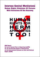 'Human Rights For Hermaphrodites, Too!' - 2015 CRPD NGO Report
