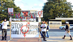 'STOP Intersex Genital Mutilation!' - UNHRC Geneva 20.10.2012
